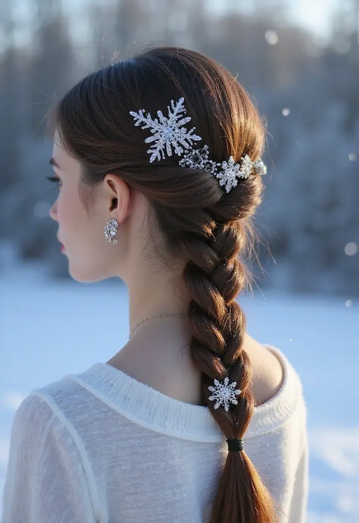 14 Unique Winter Hair Braids That’ll Make You Stand Out in the Snow! - 1. Frosty Fishtail Braid