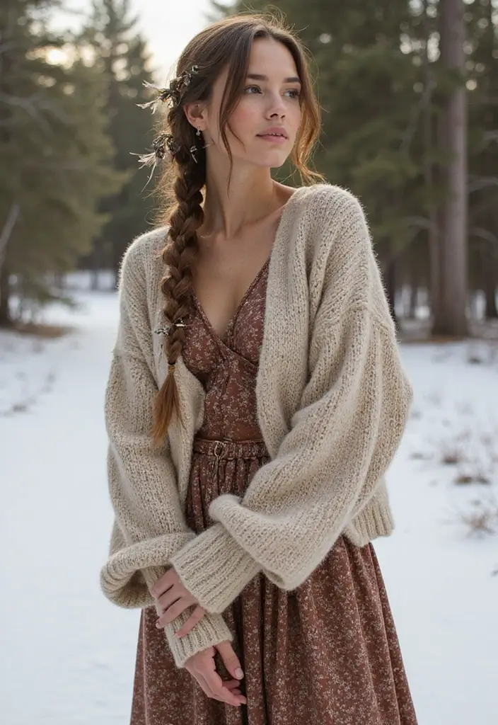 14 Unique Winter Hair Braids That’ll Make You Stand Out in the Snow! - 12. Rugged Boho Braid