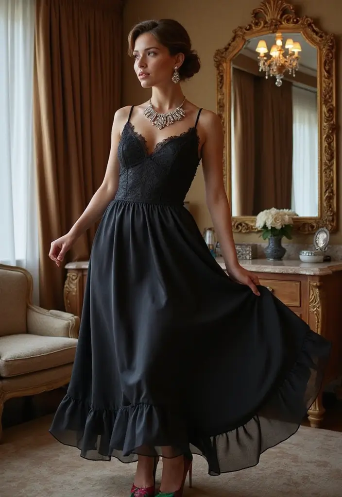 15 Stunning Party Outfit Ideas That'll Make You the Center of Attention! - 1. The Classic Little Black Dress