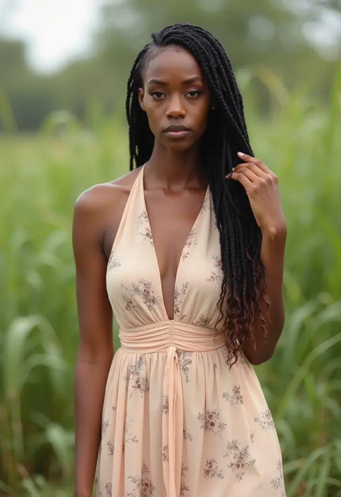 16 Trendy Locs Hairstyles That Will Make Heads Turn (Number 9 Is a Game-Changer!) - 14. Side-Swept Locs