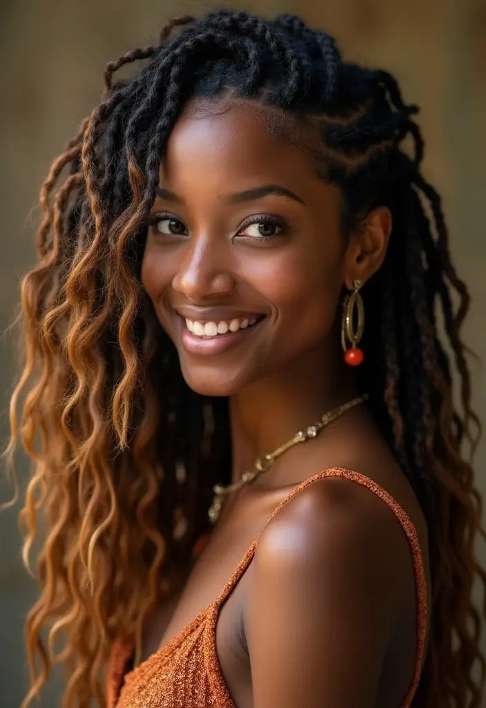 16 Trendy Locs Hairstyles That Will Make Heads Turn (Number 9 Is a Game-Changer!) - 6. Twisted Locs