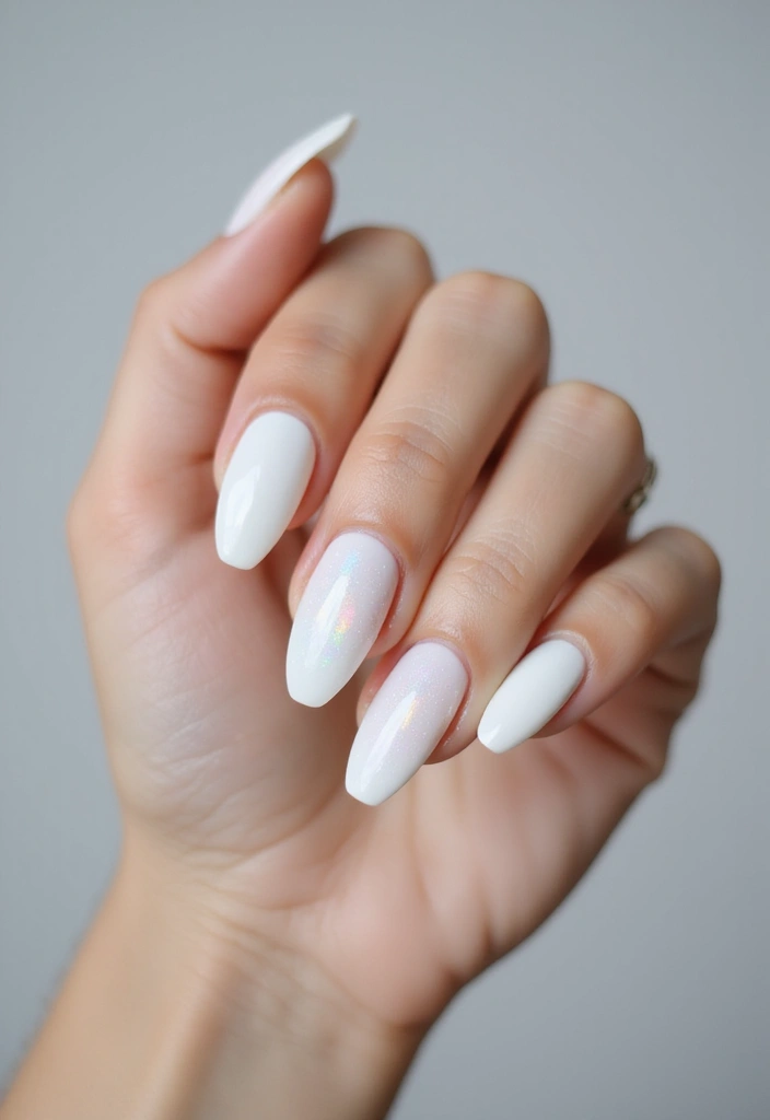 18 Nude Sheer Nail Designs That Are Perfect for Any Occasion! - 4. Milky Whites for Classic Style
