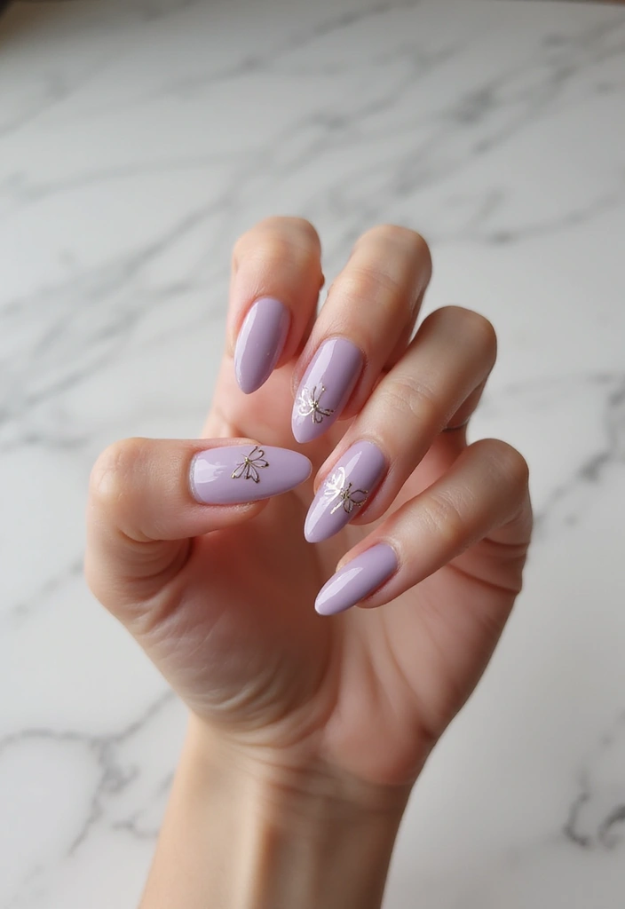18 Trendy Butterfly Nail Manicures to Try This Season (Get Ready for Compliments!) - 4. Minimalistic Butterfly Tips