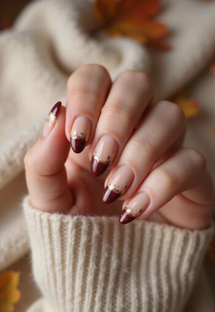18 Trendy Fall Nail Shapes That Will Elevate Your Autumn Game! - 1. Almond Delight