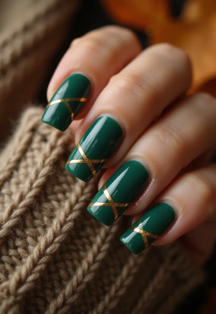 18 Trendy Fall Nail Shapes That Will Elevate Your Autumn Game! - 10. Tapered Square