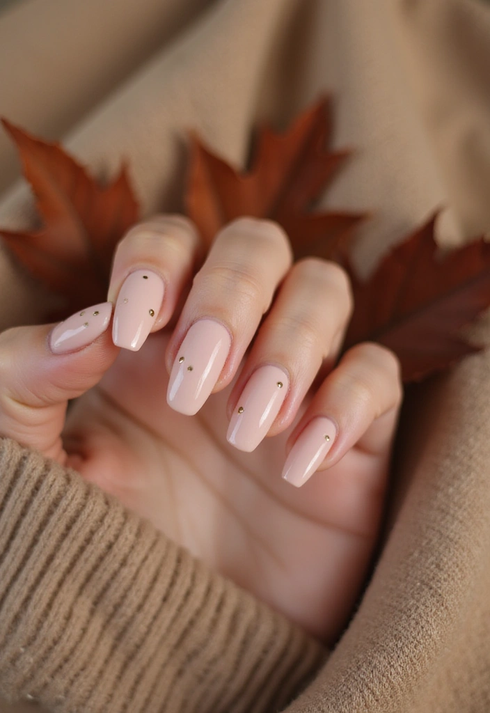 18 Trendy Fall Nail Shapes That Will Elevate Your Autumn Game! - 16. Minimalist M