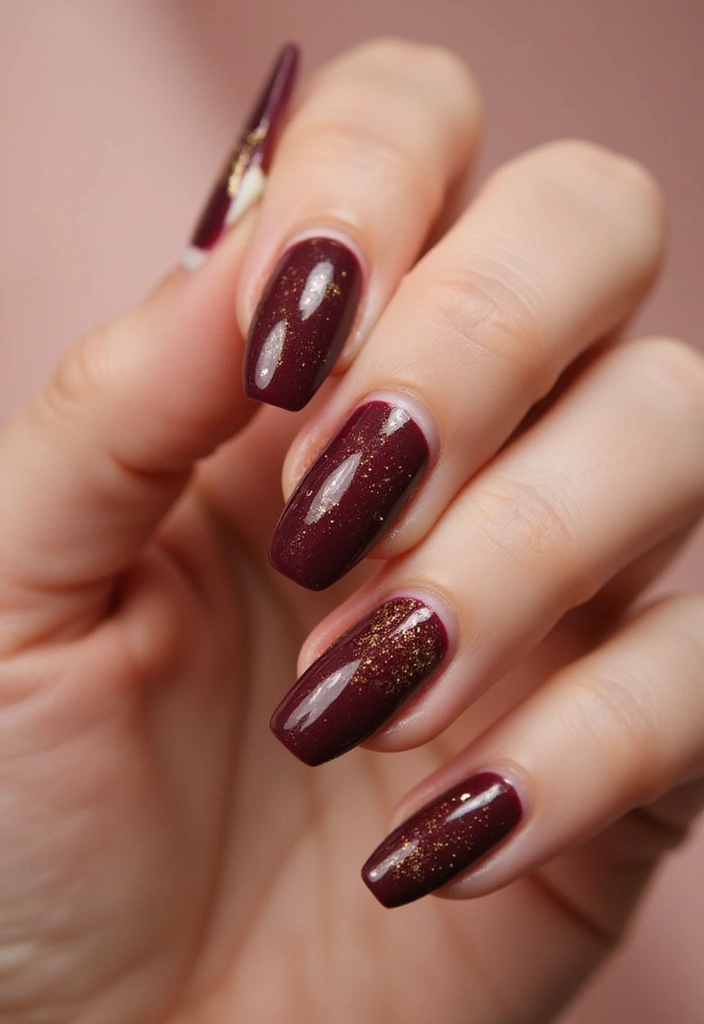 18 Trendy Fall Nail Shapes That Will Elevate Your Autumn Game! - 17. Classic French Twist
