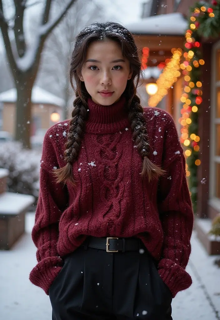 20 Trendy Winter Hairstyles for 2025 That Will Turn Heads Everywhere! - 10. Double Dutch Braids