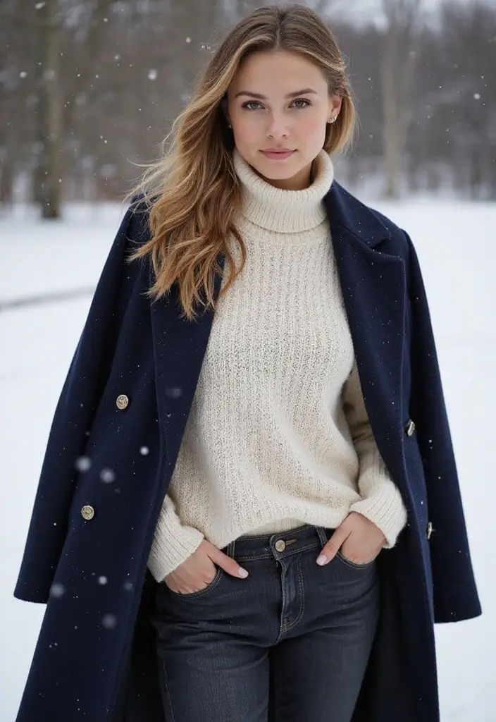 20 Trendy Winter Hairstyles for 2025 That Will Turn Heads Everywhere! - 17. Layered Side Ponytail