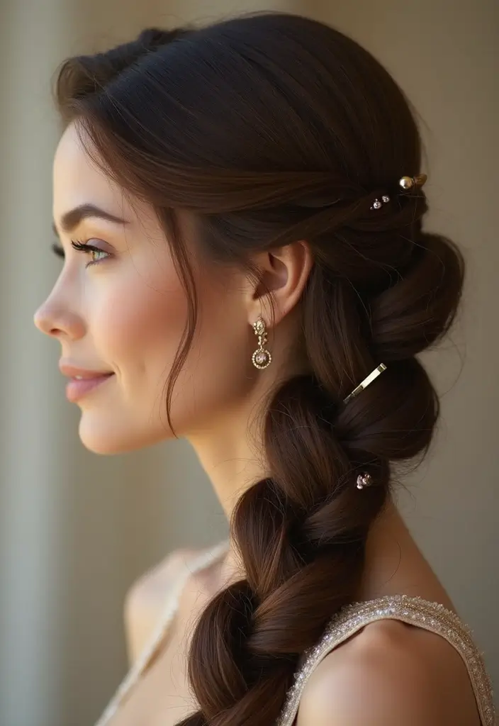 25 Stunning Braided Hairstyles That Will Make You Want to Try #12 ASAP! - 12. Infinity Braid