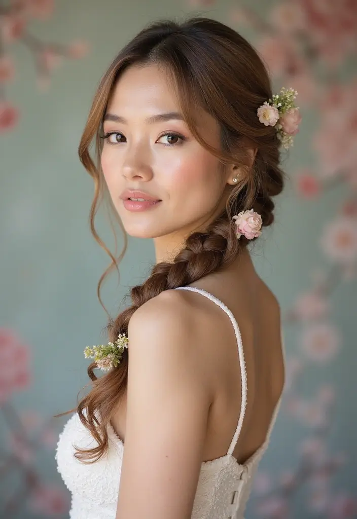25 Stunning Braided Hairstyles That Will Make You Want to Try #12 ASAP! - 14. Side Braid