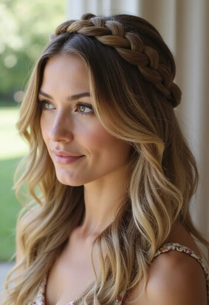 25 Stunning Braided Hairstyles That Will Make You Want to Try #12 ASAP! - 20. Braid Into a Headband
