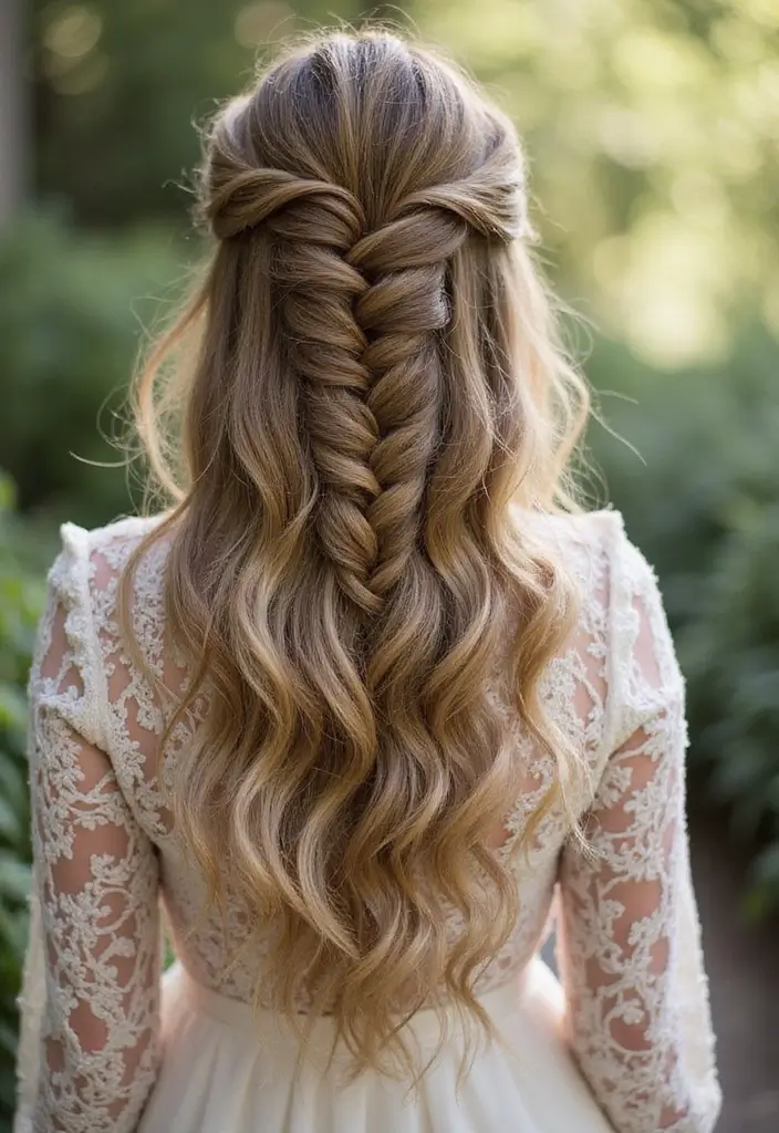 25 Stunning Braided Hairstyles That Will Make You Want to Try #12 ASAP! - 5. Waterfall Braid