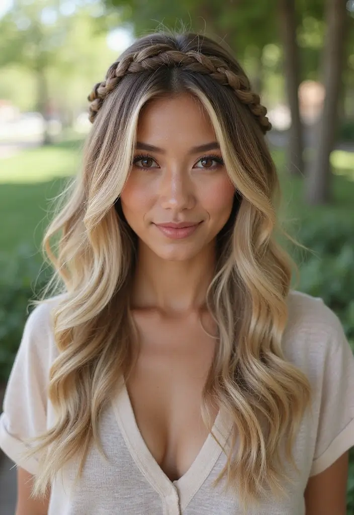 25 Stunning Braided Hairstyles That Will Make You Want to Try #12 ASAP! - 9. Ladder Braid