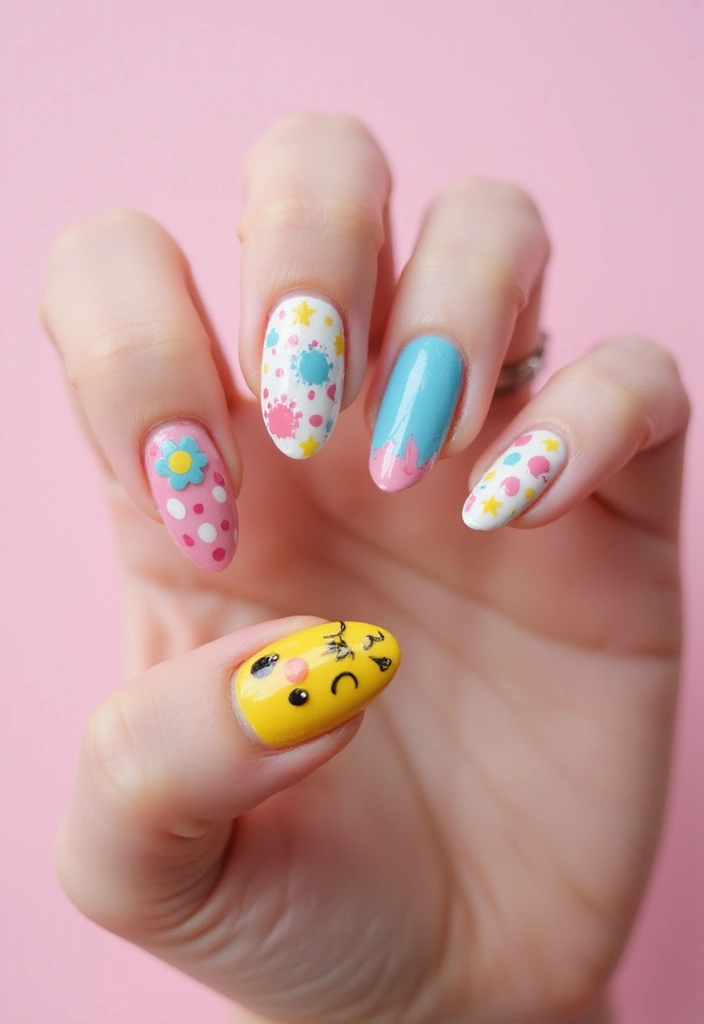 25 Trendy Nail Designs You Must Try in 2025 (Prepare to Be WOWed by #12!) - 25. Whimsical Designs