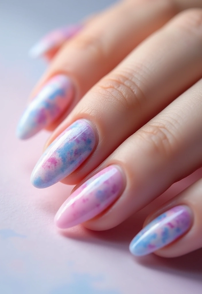 25 Trendy Nail Details You Need to See to Believe—#15 Is a Game Changer! - 13. Watercolor Effects