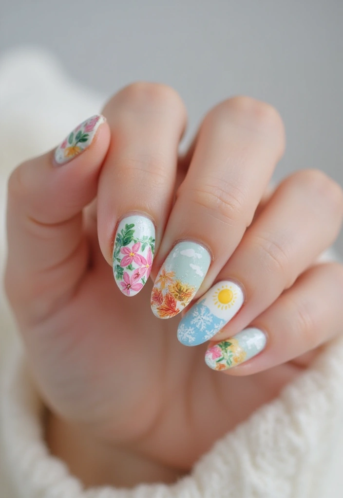 25 Trendy Nail Details You Need to See to Believe—#15 Is a Game Changer! - 21. Seasonal Themes