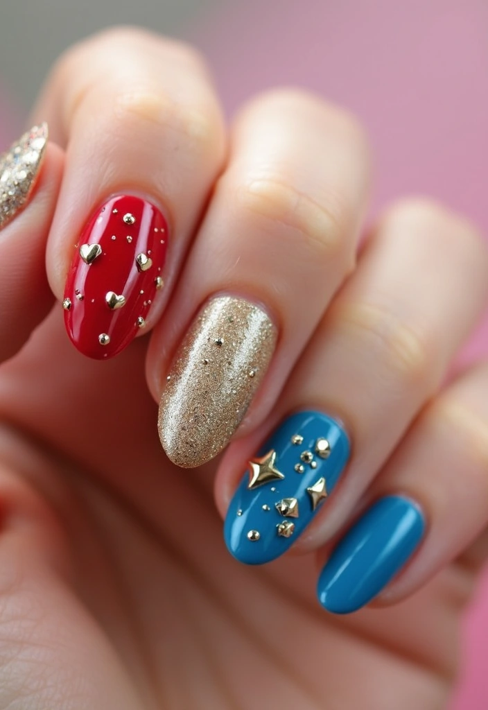 25 Trendy Nail Details You Need to See to Believe—#15 Is a Game Changer! - 3. Studded Designs