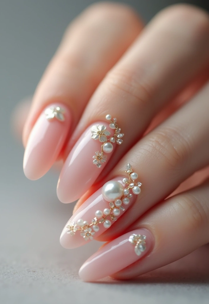 25 Trendy Nail Details You Need to See to Believe—#15 Is a Game Changer! - 4. Pearl Embellishments