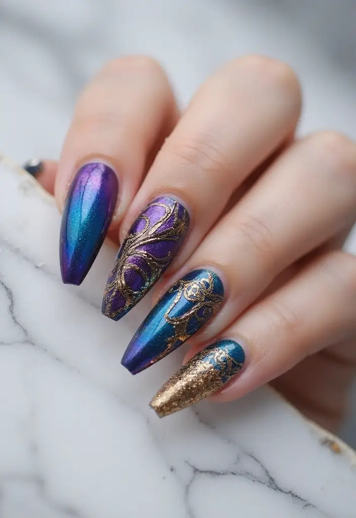 25 Trendy Nail Details You Need to See to Believe—#15 Is a Game Changer! - 5. Sculptural Nail Art