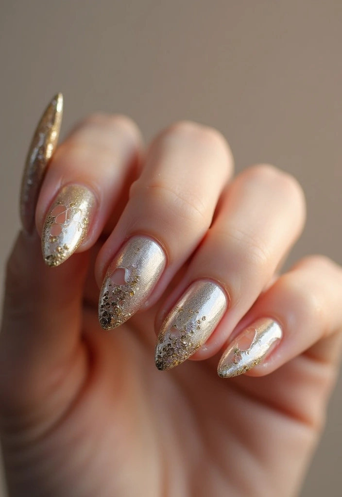 25 Trendy Nail Details You Need to See to Believe—#15 Is a Game Changer! - 6. Metallic Accents