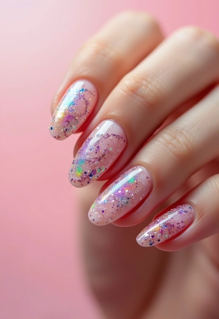25 Trendy Nail Details You Need to See to Believe—#15 Is a Game Changer! - 8. Glitter Placement