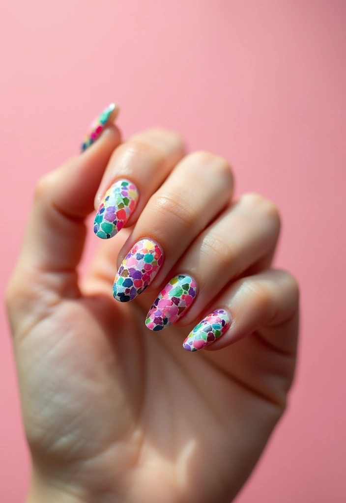 25 Trendy Nail Details You Need to See to Believe—#15 Is a Game Changer! - 9. Mosaic Designs