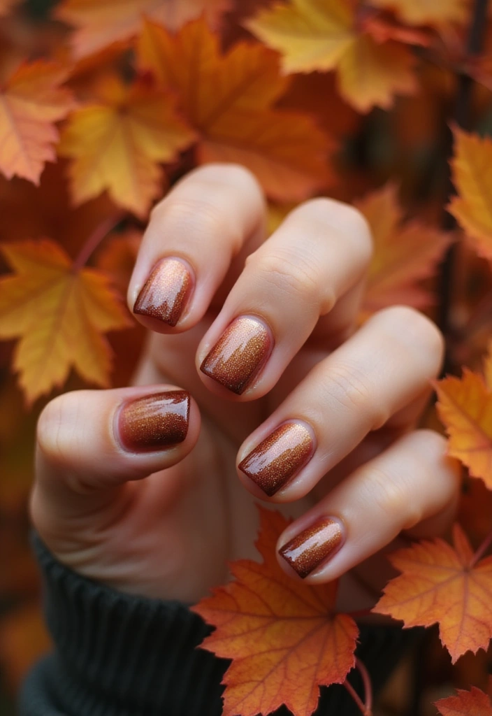 10 Stunning Fall Nails in Brown That Will Turn Heads This Season! - 2. Earthy Ombre