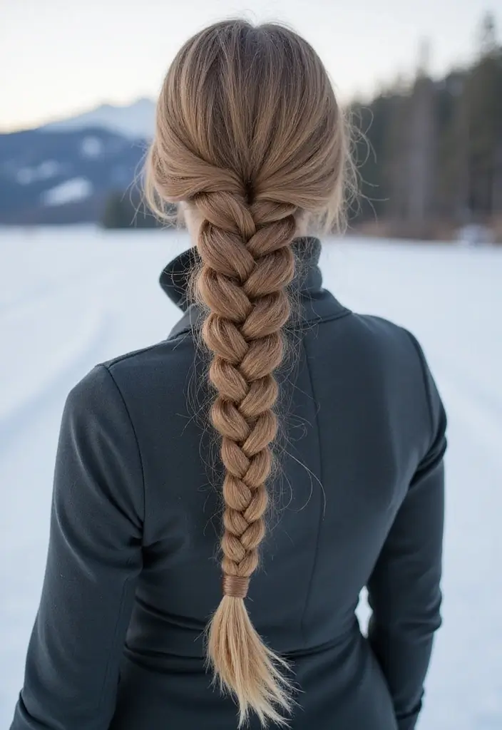 12 Stunning Winter Hair Braids That'll Keep You Cozy and Chic (You Won't Believe #8!) - 2. Fishtail Braid
