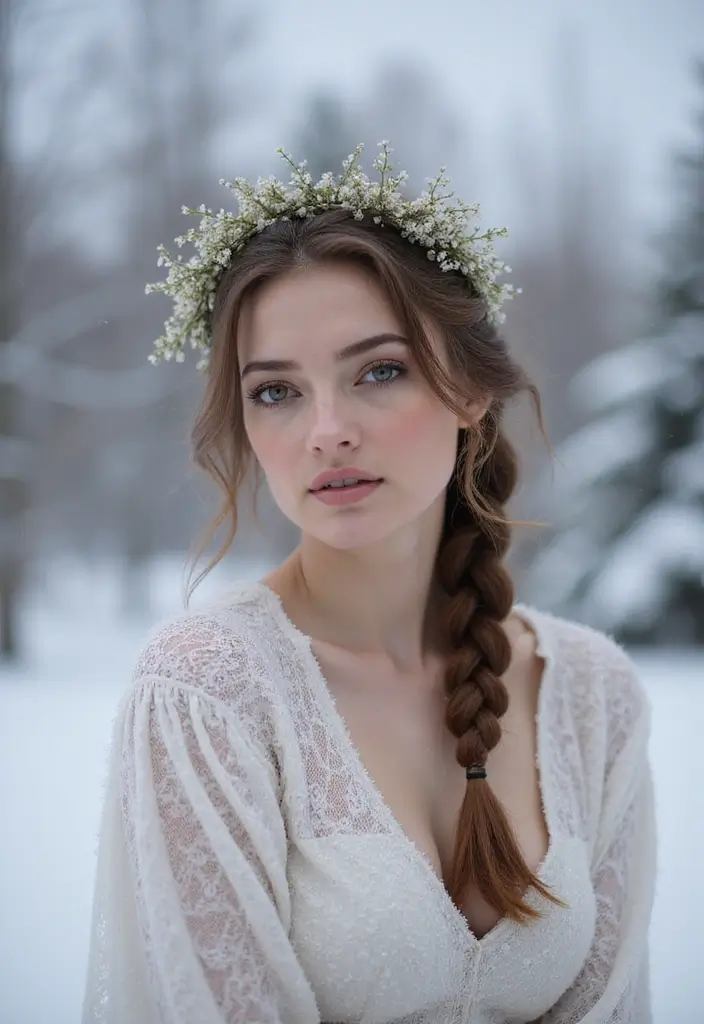 12 Stunning Winter Hair Braids That'll Keep You Cozy and Chic (You Won't Believe #8!) - 3. Crown Braid