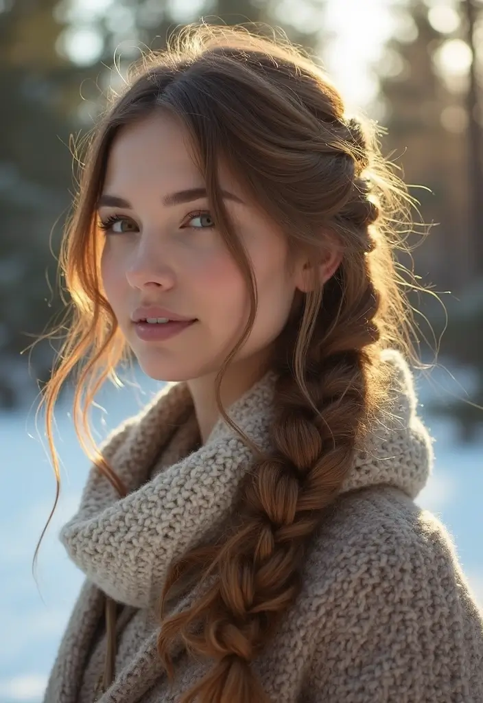 12 Stunning Winter Hair Braids That'll Keep You Cozy and Chic (You Won't Believe #8!) - 4. Bohemian Braid