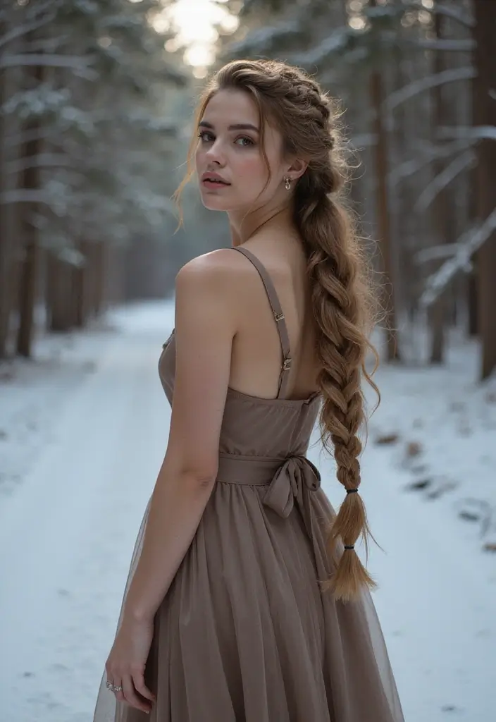 12 Stunning Winter Hair Braids That'll Keep You Cozy and Chic (You Won't Believe #8!) - 7. Twisted Halo Braid