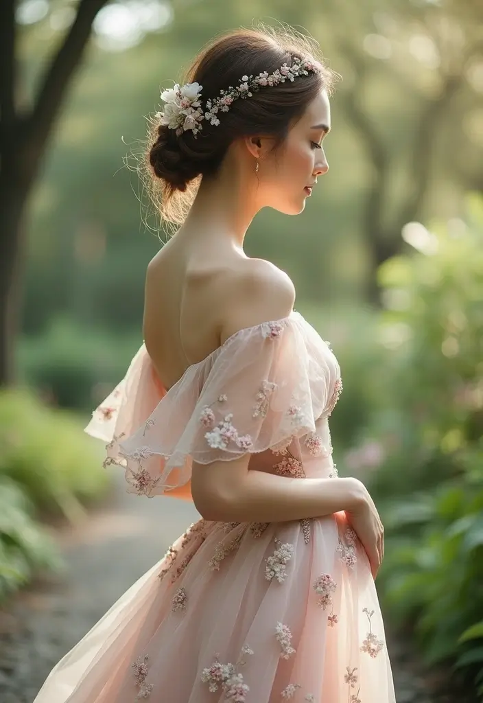 15 Moños Chic para Eventos que Te Harán Lucir como una Estrella (¡El #3 es Impresionante!) - 11. Moño trenzado lateral
