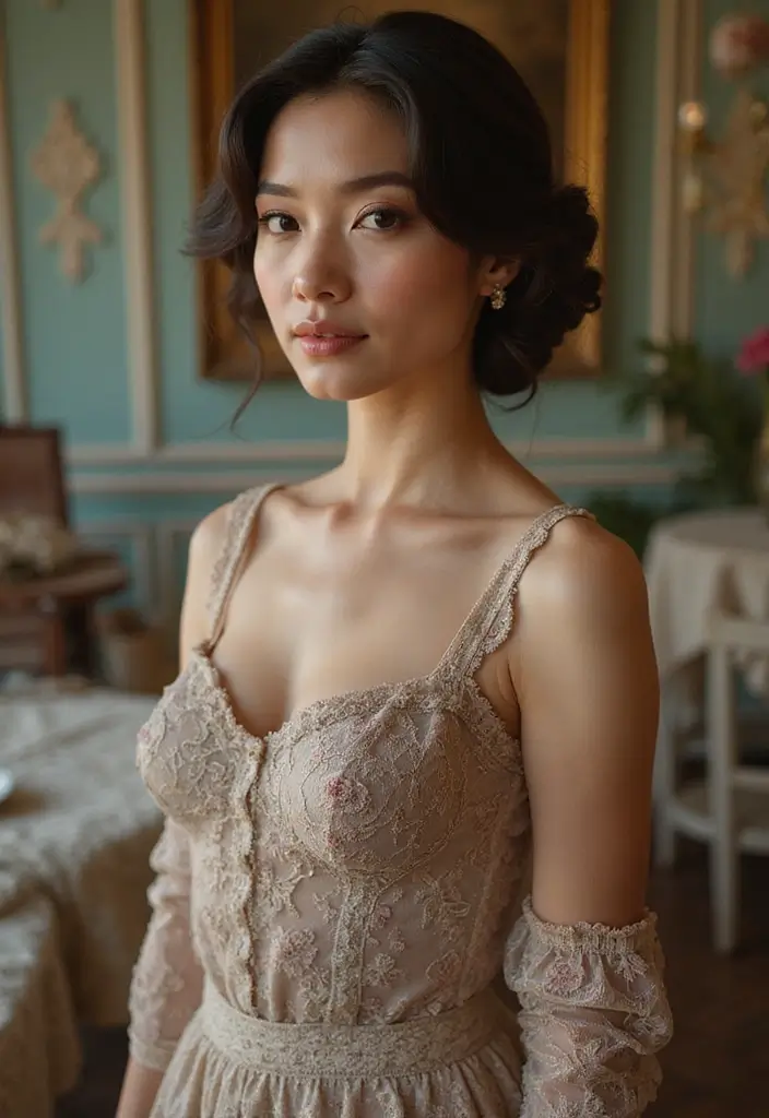 15 Moños Chic para Eventos que Te Harán Lucir como una Estrella (¡El #3 es Impresionante!) - 13. Moño Retro