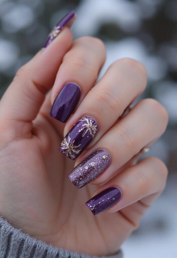 19 Diseños de Uñas Moradas con Dorado para Mantenerte Cálida Este Invierno! - Conclusión
