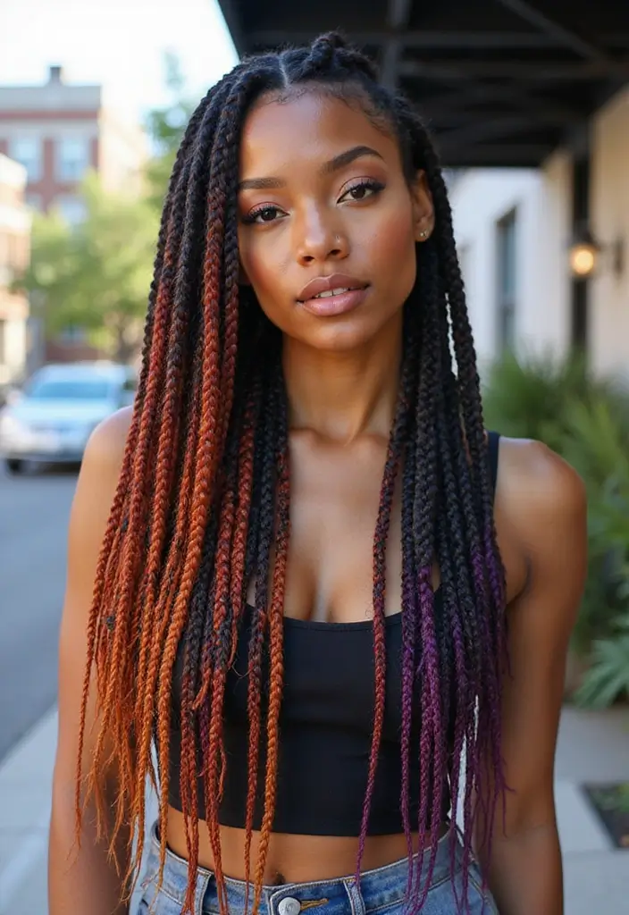 21 Stunning Braid Ideas That Will Turn Heads (You Won't Believe #11!) - 7. Box Braids