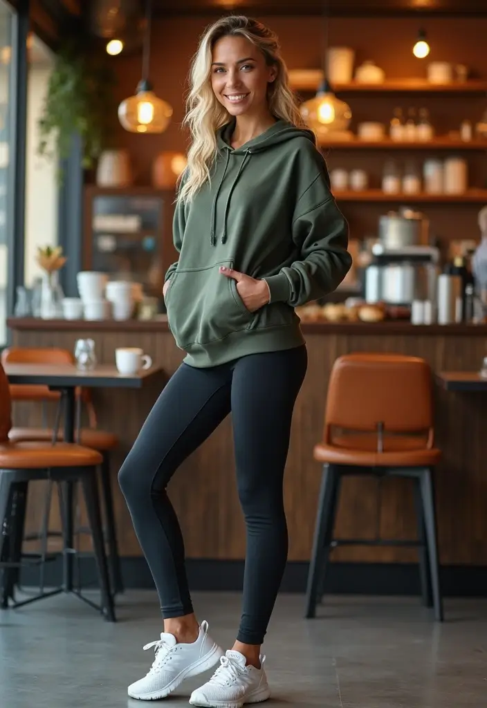 15 Fall Fashion Outfits That Will Turn Heads Everywhere You Go! - 11. Sporty Chic Look