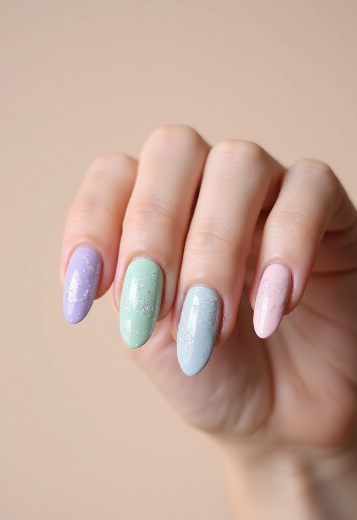 20 Unique 3D Nail Ideas That Will Inspire Your Next Manicure (You Won't Believe #3!) - 16. Soft Pastel Swirls