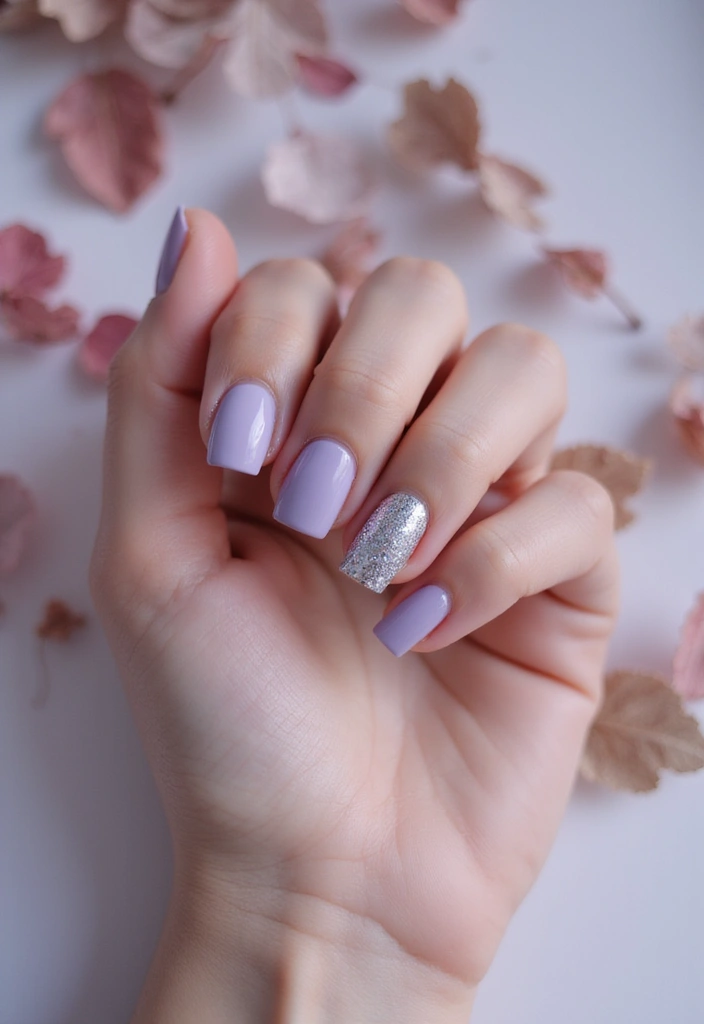 10 Stunning Cat Eye Fall Nails That Will Make You Fall in Love with Autumn! - 9. Twilight Lavender