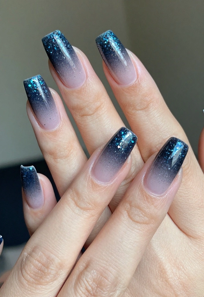 15 Hottest Nail Art Designs That'll Make You Want to Book Your Next Mani ASAP! - 11. Glitter Gradient