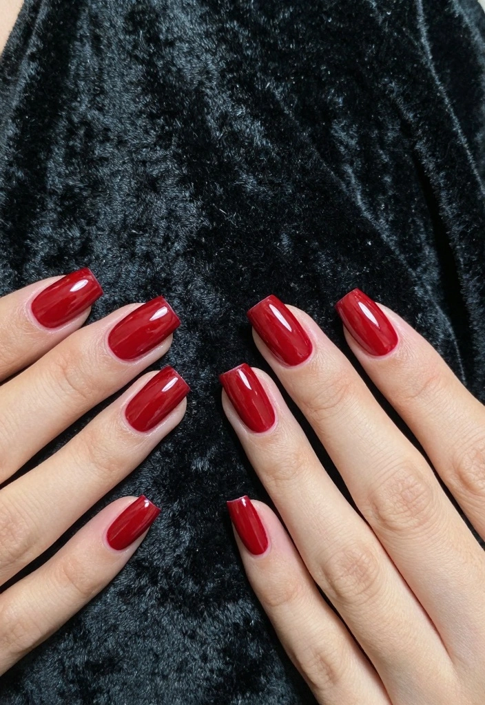 15 Hottest Nail Art Designs That'll Make You Want to Book Your Next Mani ASAP! - 8. Classic Red Revival