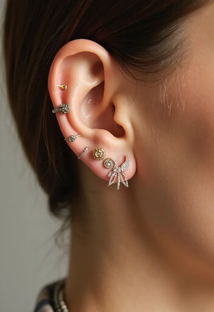 15 Unique Body Piercings That Will Make Everyone Stop and Stare! - 5. Tragus Piercing