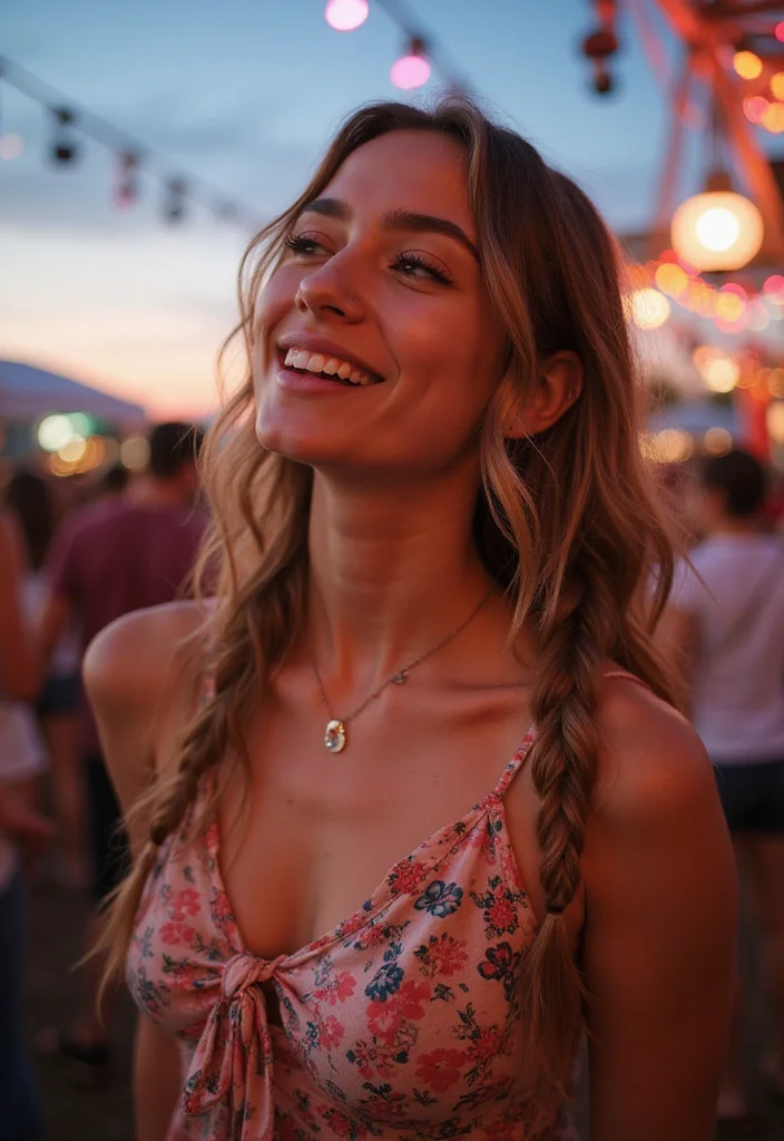 16 Wavy Short Hair Styles That Will Make You Look Effortlessly Chic (You’ll Love #10!) - 13. The Soft Waves with Braids