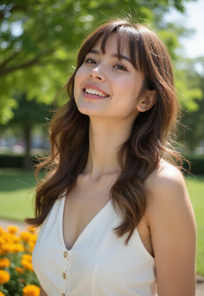 16 Wavy Short Hair Styles That Will Make You Look Effortlessly Chic (You’ll Love #10!) - 7. Soft Waves with Bangs