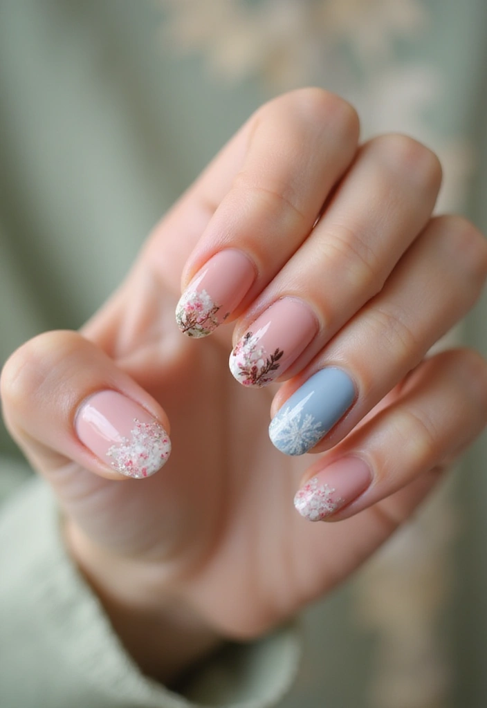 18 Trendy Colorful French Tip Nails That Will Have Everyone Asking for Your Nail Artist! - 14. Seasonal French Tips