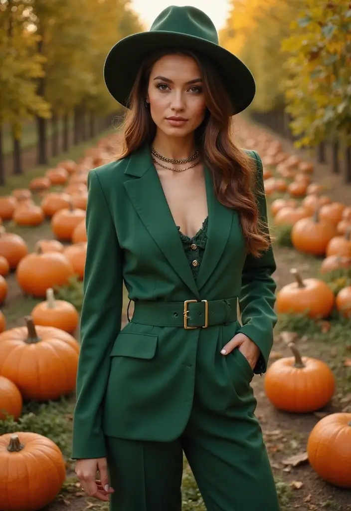 21 Fall Outfits for Women That Will Make You the Envy of Every Pumpkin Patch! (#14 Is a Must-See!) - 19. Monochromatic Look