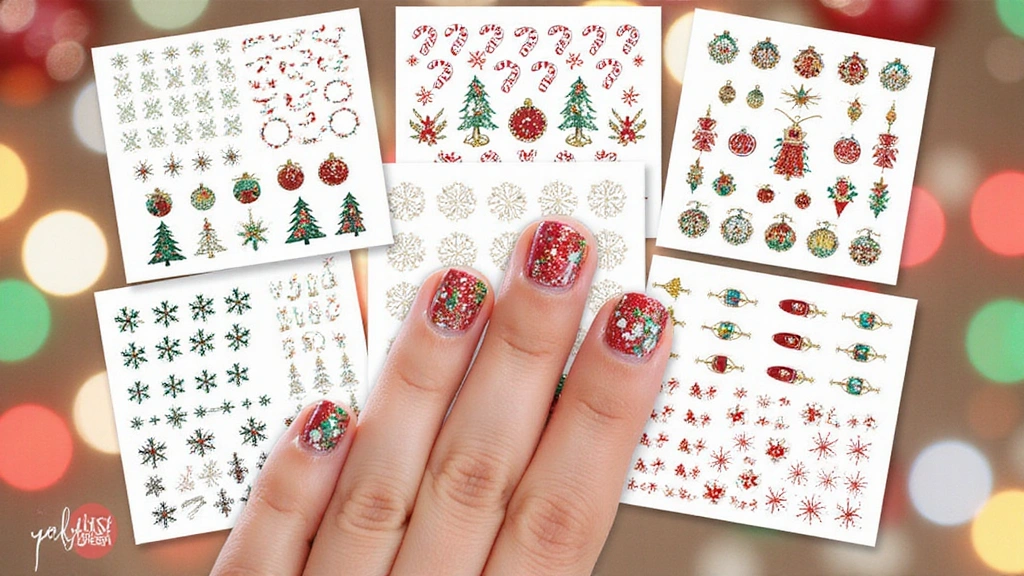 12 Festive Holiday Nail Decals That Will Wow Your Friends!