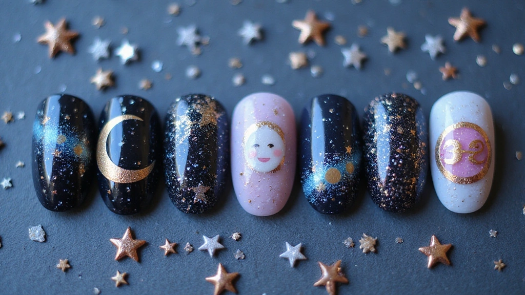 15 Celestial Nail Designs That Will Have You Dreaming of the Cosmos!