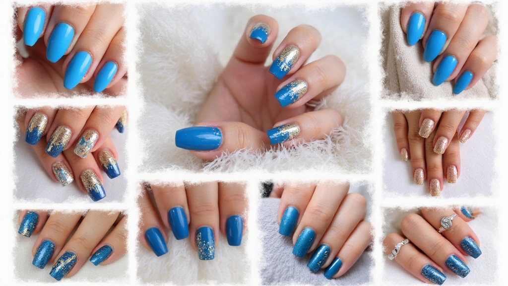 20 Unique Blue and Gold Nail Ideas That Will Blow Your Mind (And Perfect for Any Season!)