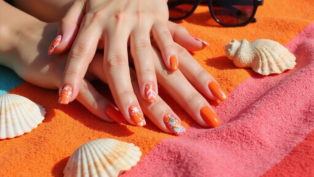 15 Stunning Orangey Red Nails You'll Want to Rock This Summer (Number 7 Is a Must-See!)